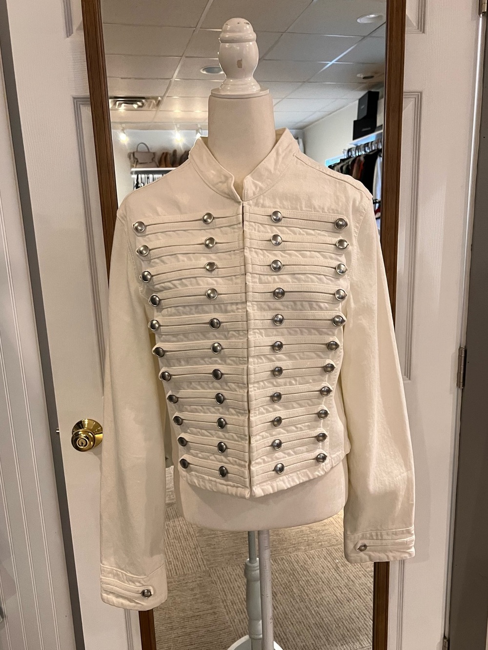 White jacket